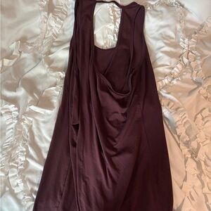 Athleta Burgundy Tank Top